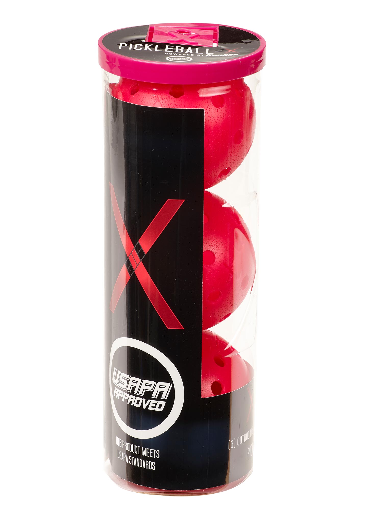 Franklin 3er Pickleball Set X-40 PK pink
