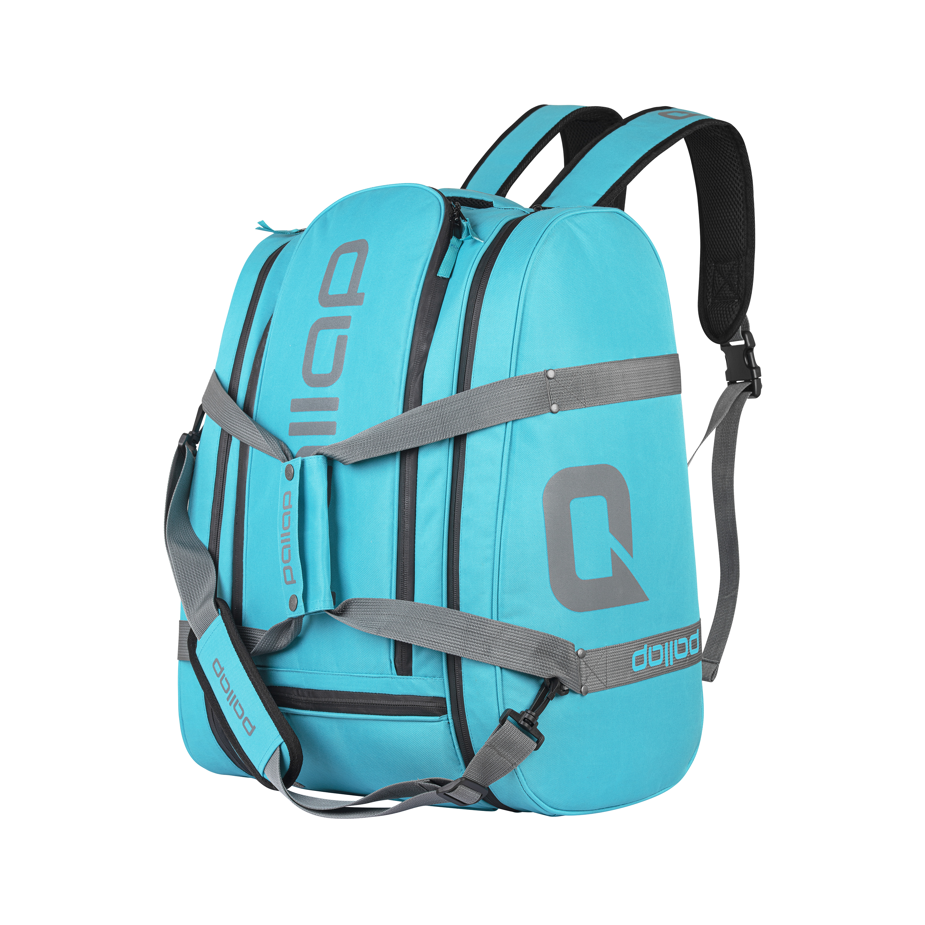 Pallap Schlägertasche, Mid Racket Bag 2.0 cyan blue