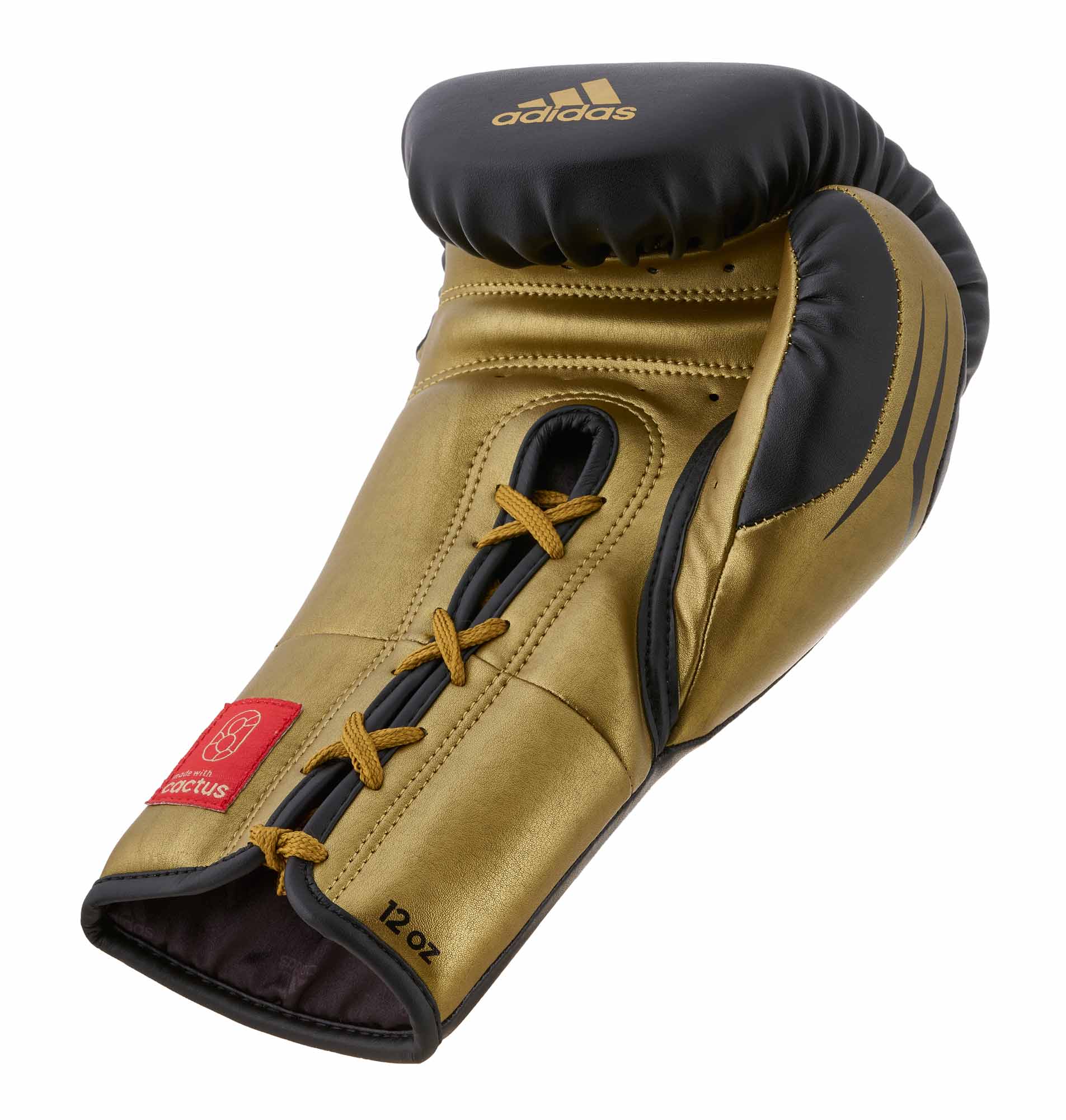 SPD350TG-Speed-Tilt-350Pro-black_gold-12OZ-Boxing-Training-Glove-0017 adidas TILT 350 Pro Training Glove Laces black/gold, SPD350TG