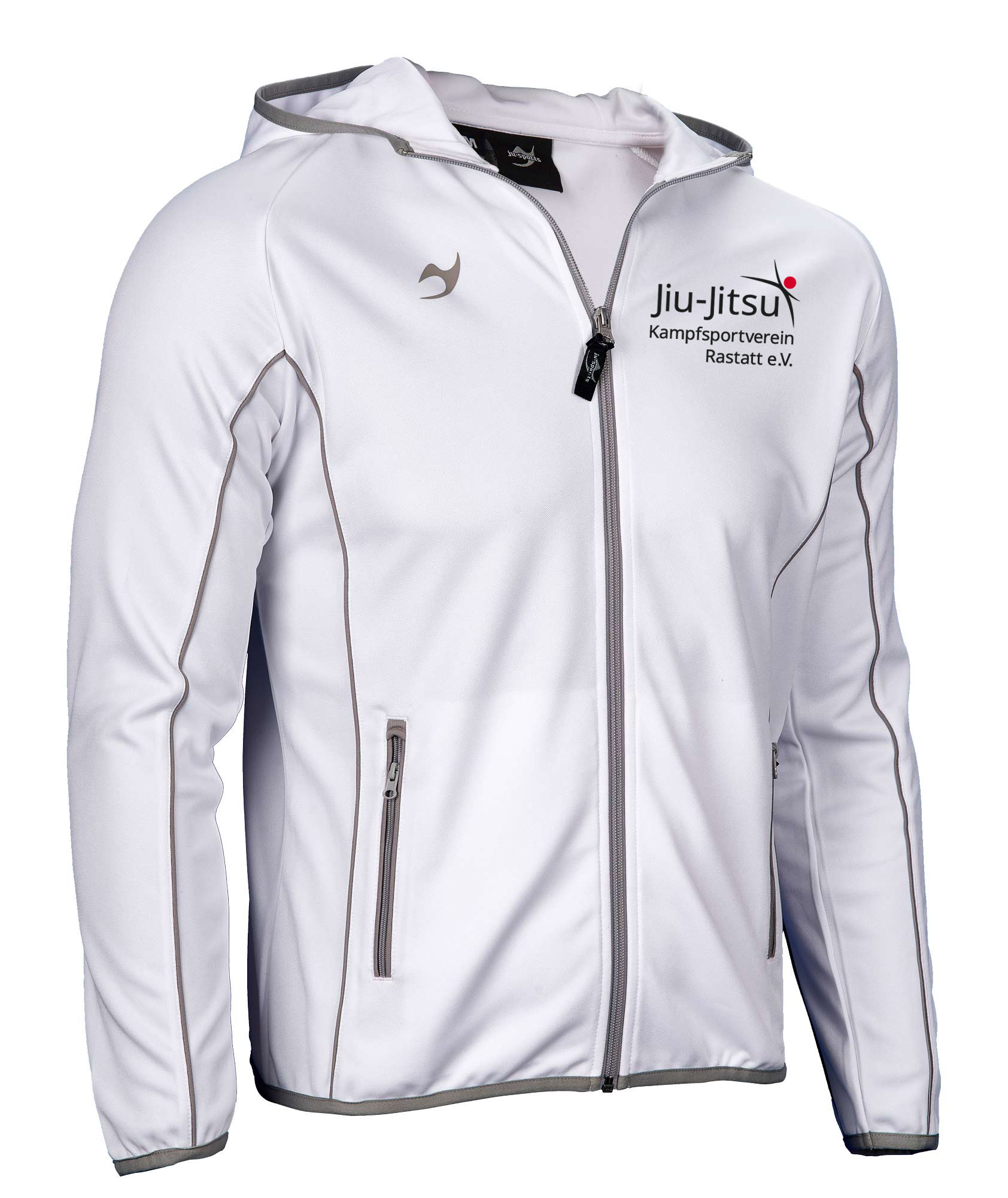 Teamwear C3 Hooded Team Jacket weiß JJKSV Rastatt