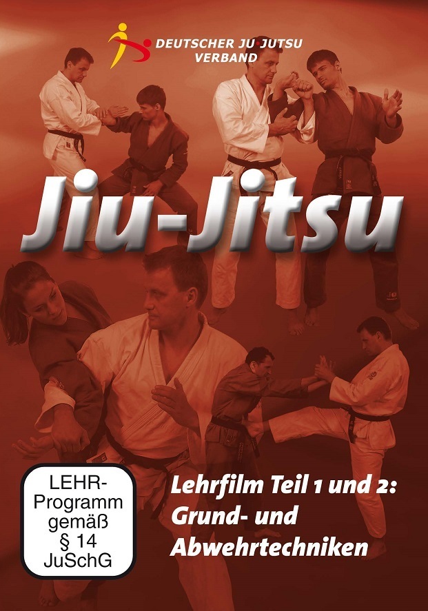 DVD-Paket: Jiu-Jitsu Lehrfilm - Teil 1+2 auf DVD