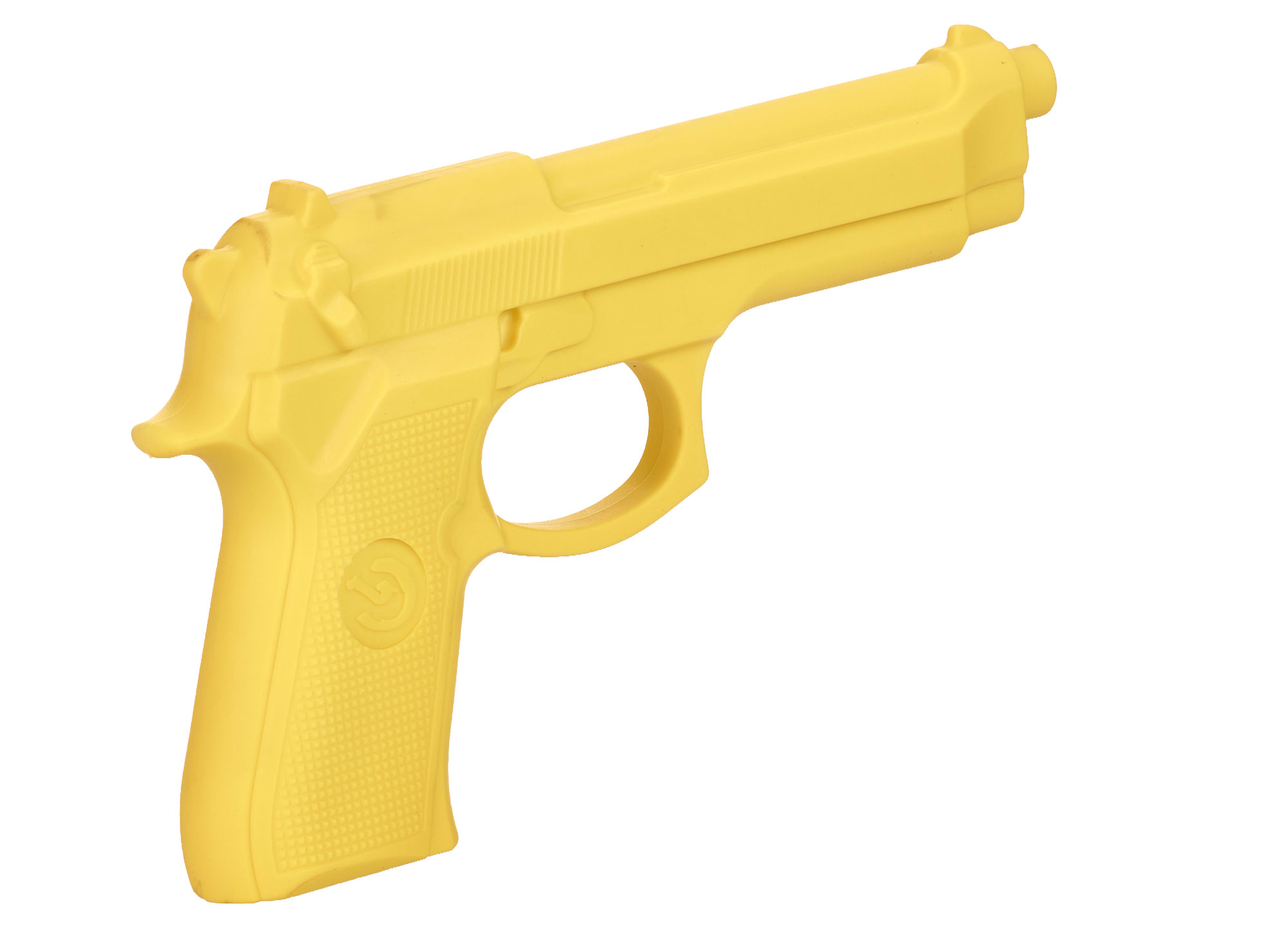 Gummipistole gelb