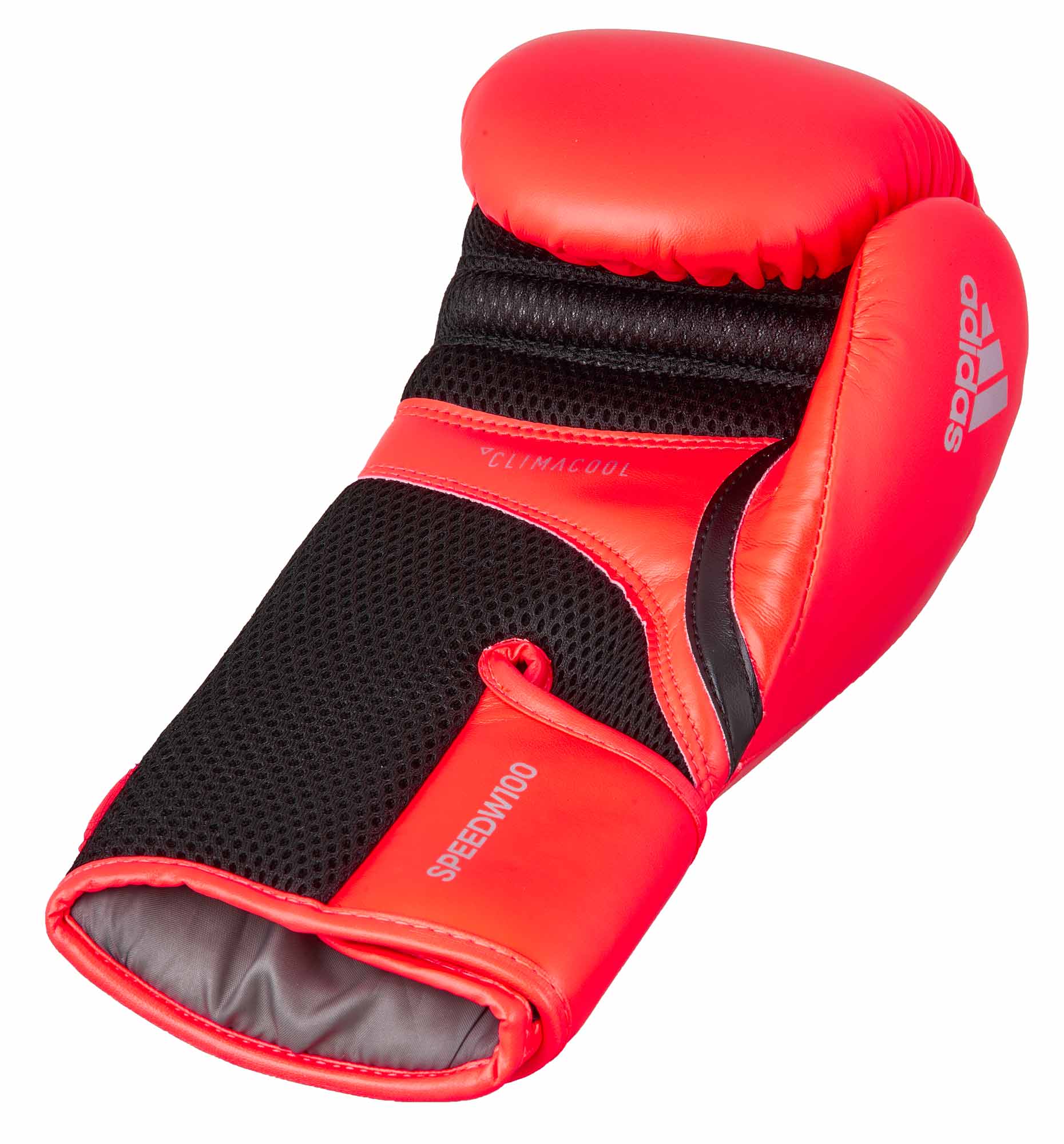 adiSBGW100-red_silver-8OZ-BoxingGloves-0004 adidas Boxhandschuhe Speed 100 Women, ADISBGW100 solar red/silver