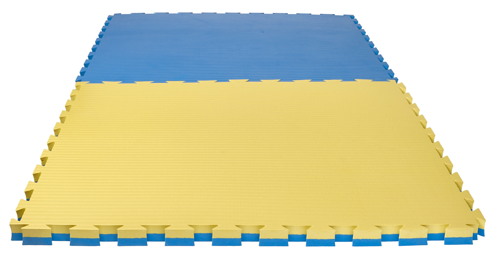 Puzzlematte-4cm-ProTatami-blue_yellow-3300026-3 Puzzlematte Pro Tatami 4 cm blau/gelb Wendematte