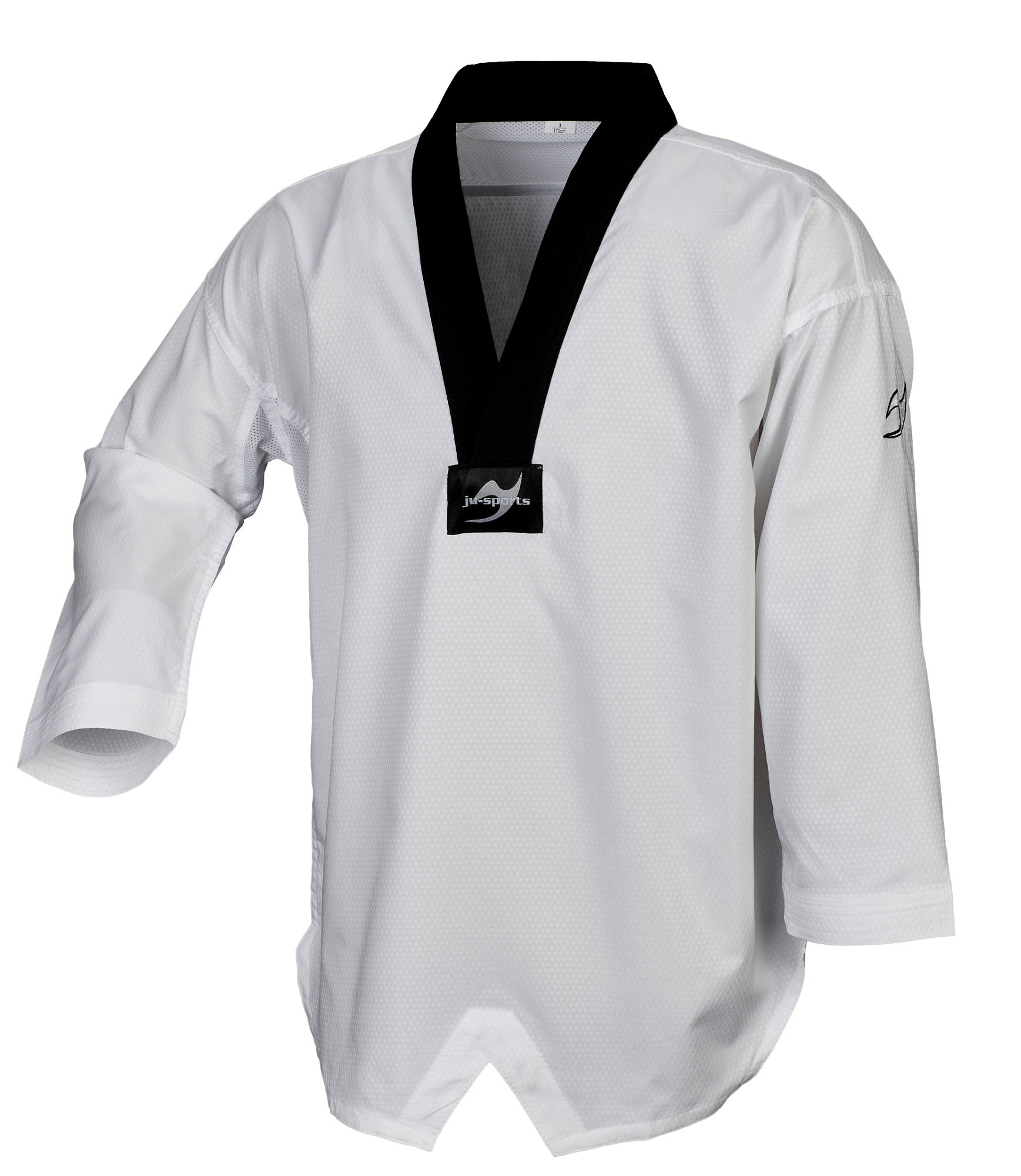 9409000-TKD-Anzug-student-pro-0378 Taekwondo-Anzug Performance pro schwarzes Revers