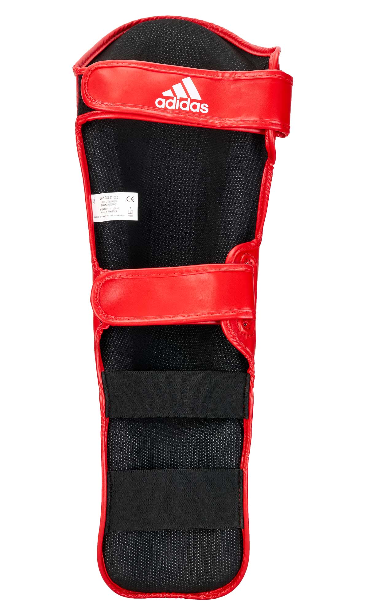 adiSGSS011-red_white-Speed-Thai-Shin-n-Step-0036 adidas Super-Pro Schienbein-Spannschutz rot, adiSGSS011 2.0