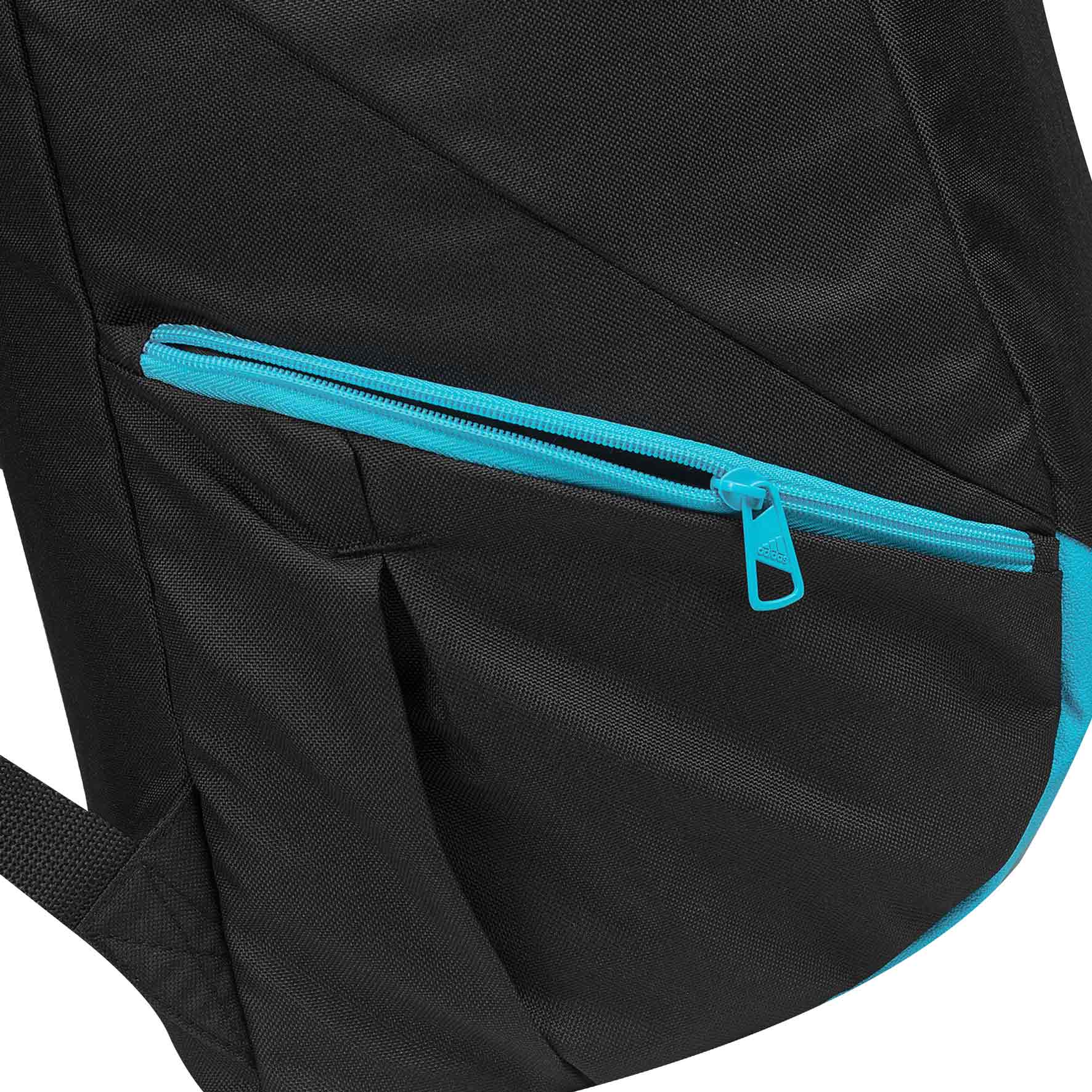 adiACC090-Black-Solar-Blue-D0002 adidas Sport Rucksack Martial Arts black/bright cyan, adiACC090MA