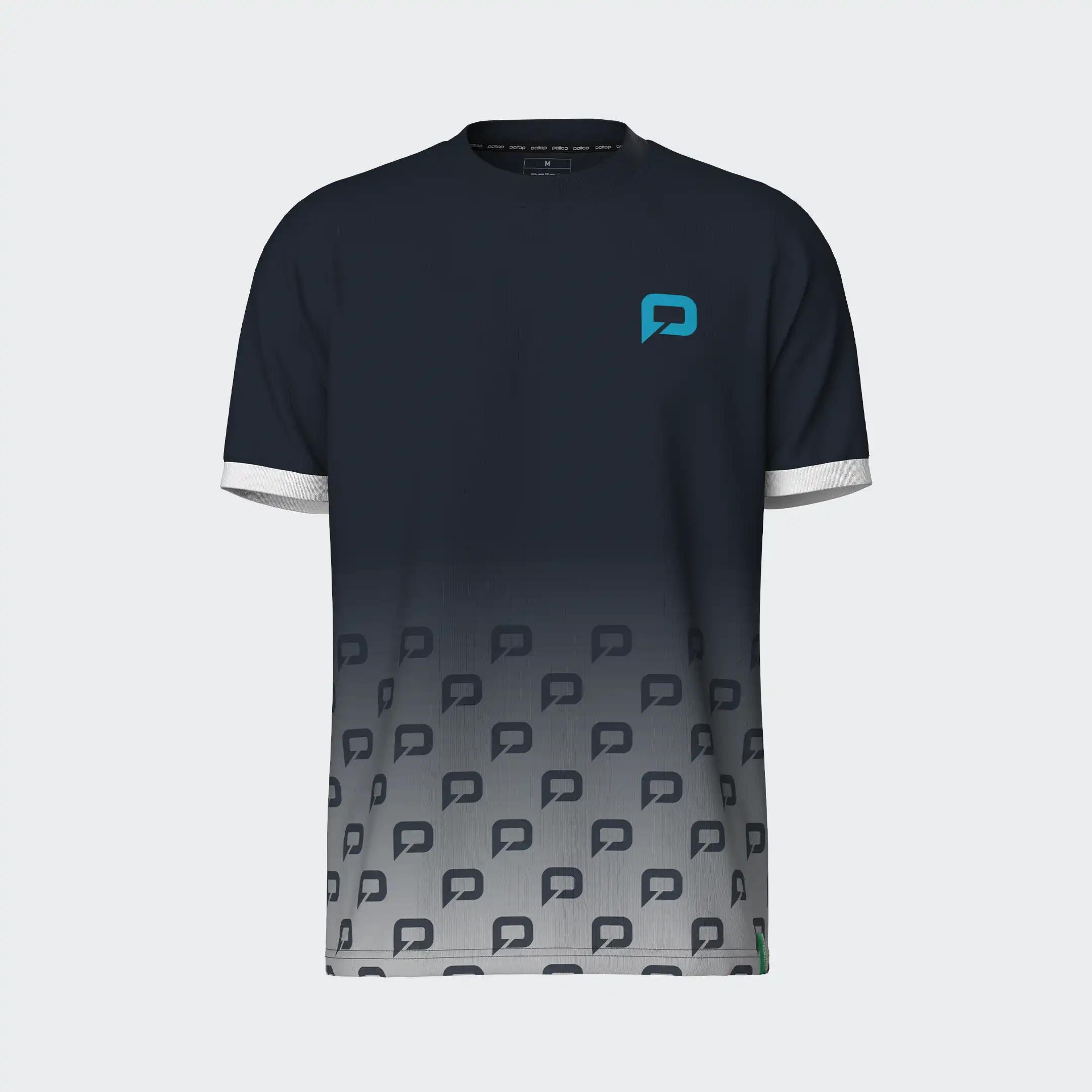 Pallap Technical pro Shirt carbon/cyan