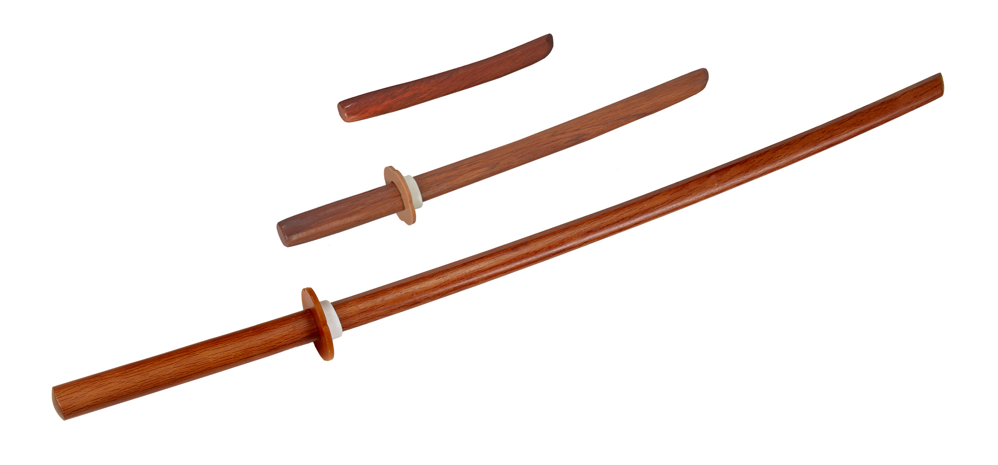 Set aus Tanto, Shoto und Bokken in rot