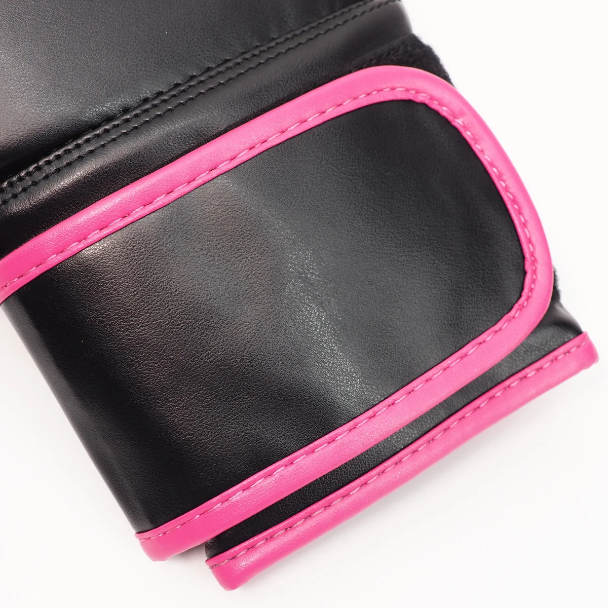 wallet, schwarz, rosa kanten, leder, kartenetui