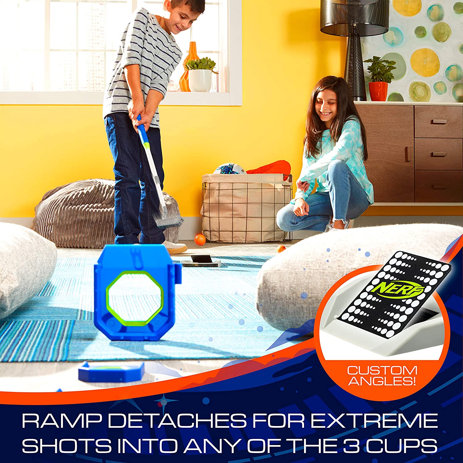 92064_golf-set-Nerf-3 Franklin Nerf Trick Shot Golf Set