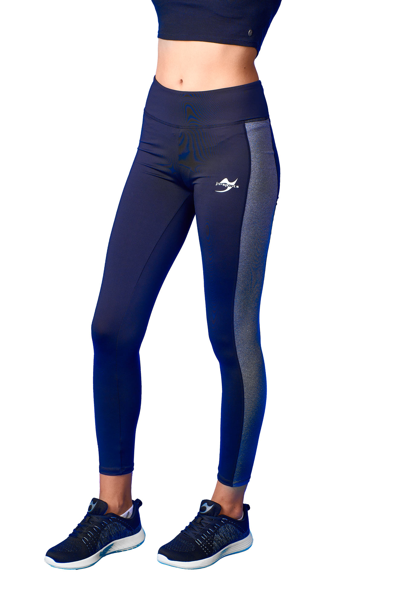 Ju-Sports Leggings - "Team" schwarz/grau - K944