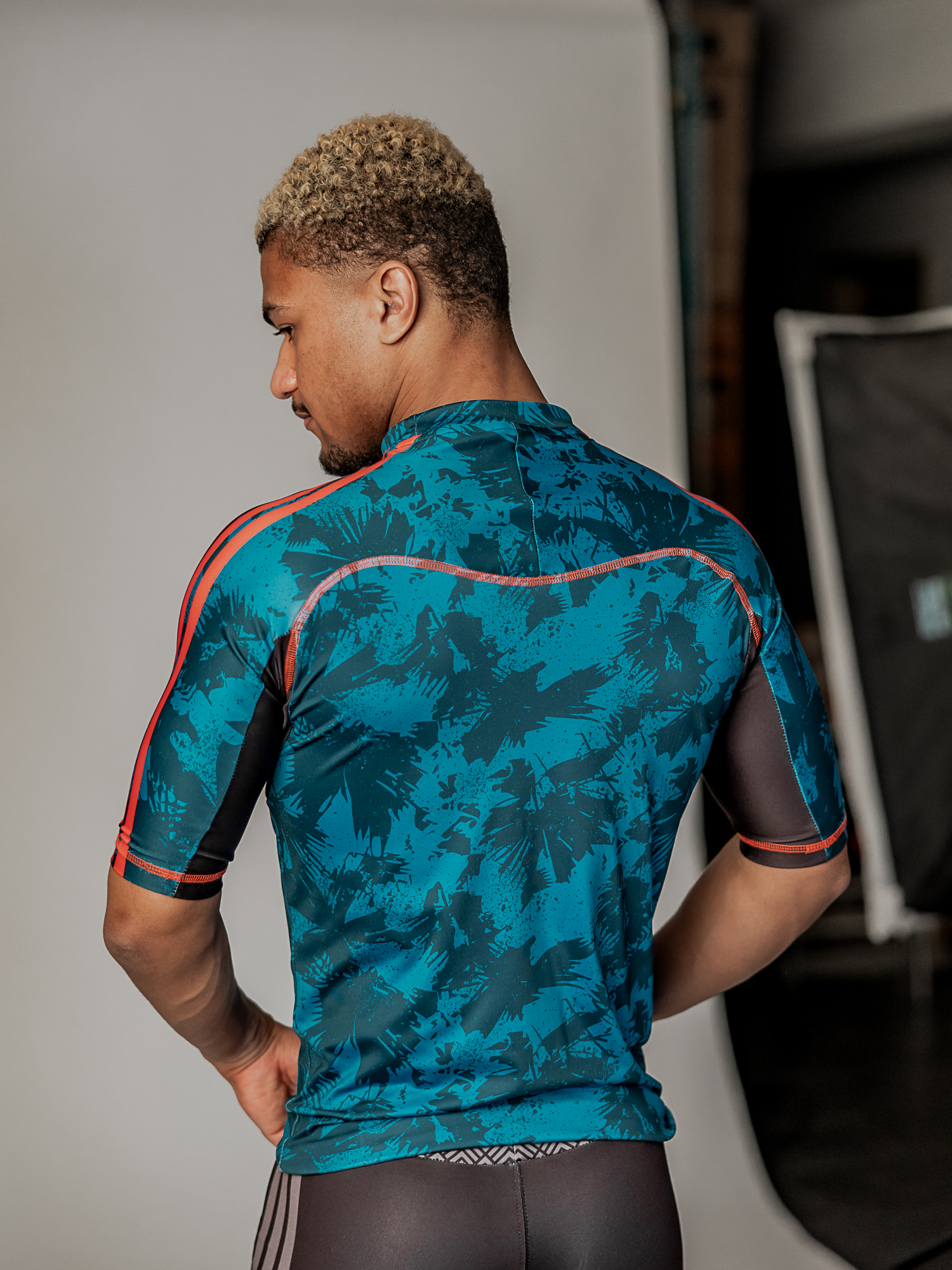 adidas Rashguard shortsleeve TRPCL Leaf, BJJRGLS03W