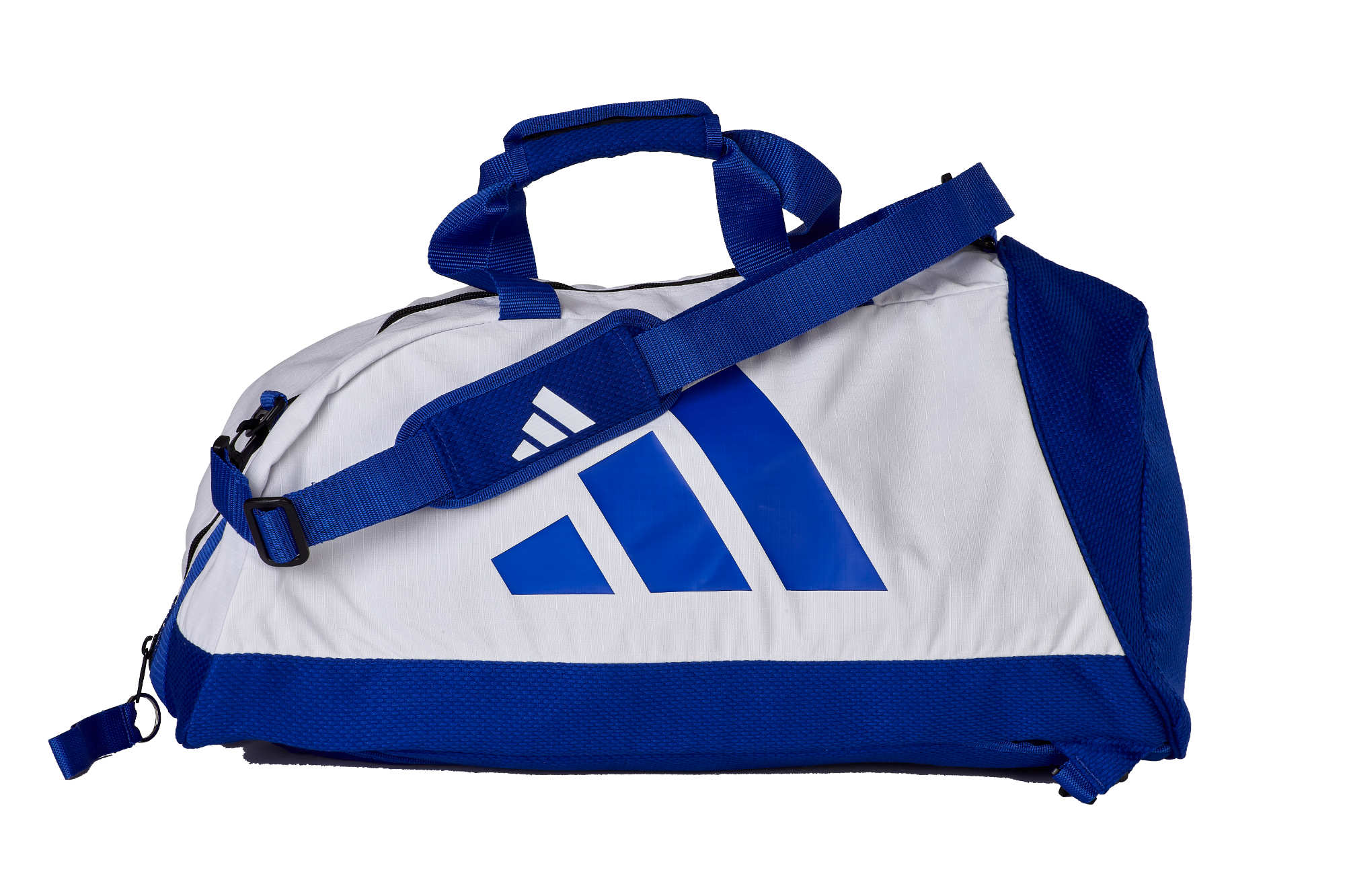 adiACC040CS-Cotton-Sports-Bag-blue_white-0133 adidas 2in1 Bag "Combat Sports" blue/white cotton M, ADIACC040CS