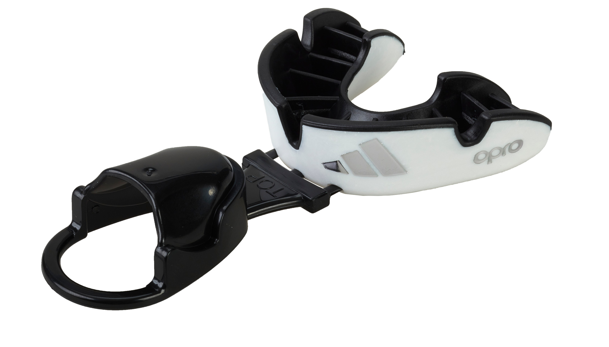 adidas Zahnschutz OPRO Silver, white ADIBP32