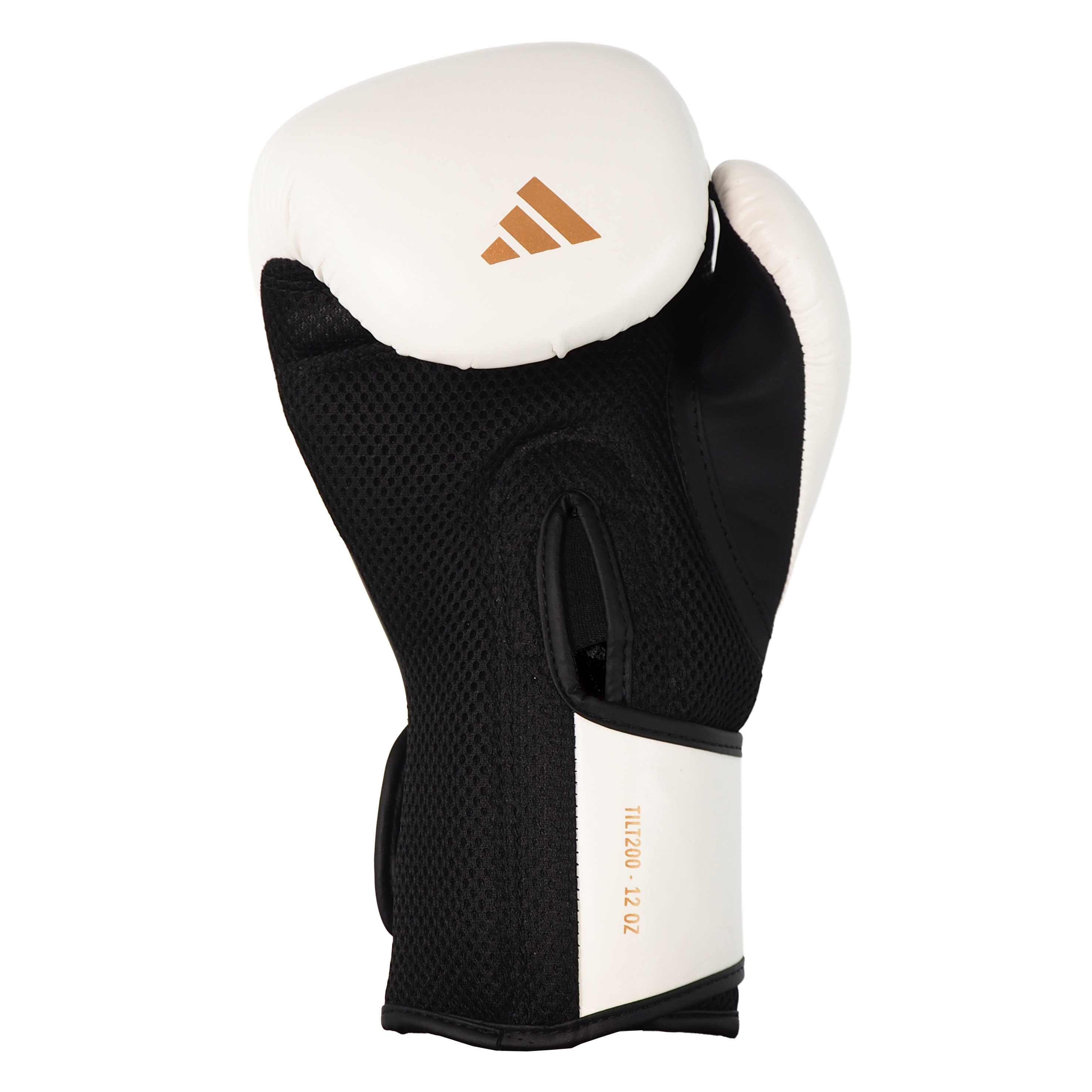 Boxhandschuh, Gewichteter Handschuh, Trainingsausrüstung, Schwarz Weiß, Klettverschluss