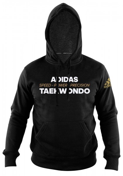 adidas Community line Hoody Taekwondo Power black, adiTHL01