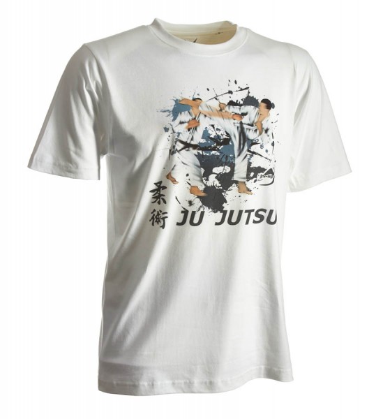 Ju-Jutsu-Shirt Artist weiß