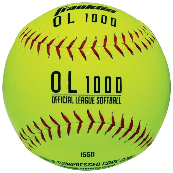 Franklin Official League Softball - gelb OL-1000