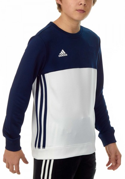 adidas T16 Team Sweater Kids navy blau/weiß AJ5266