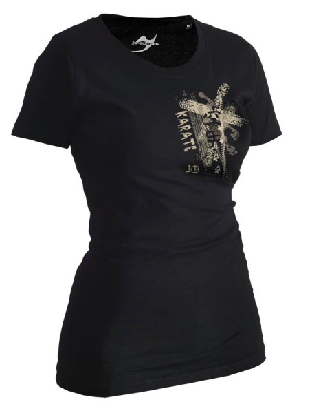 Karate-Shirt Trace schwarz Lady