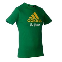 adidas Community line T-Shirt BJJ grün/gelb