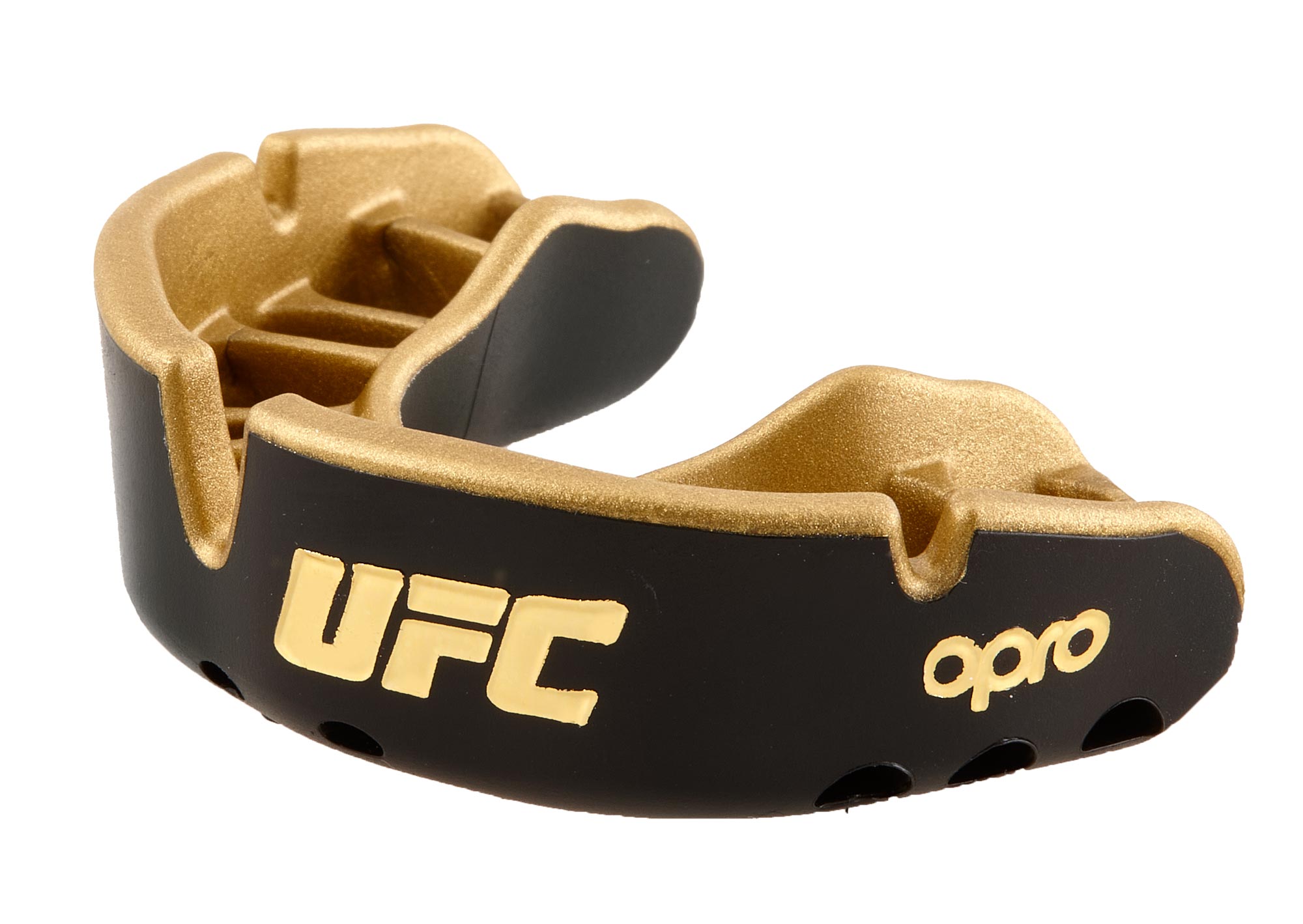 Opro Gold UFC Erwachsene Mundschutz Schwarz Zahnschutz Mma Boxen-Kampfsport 