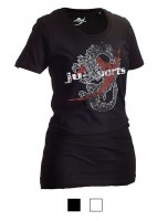 Dark-Line T-Shirt Dragon schwarz Lady
