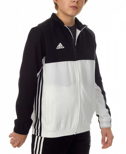 adidas T16 Team Jacket Kids schwarz/weiß, AJ5322