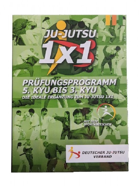 Prüfungsprogramm 5.Kyu - 3.Kyu Ju-Jutsu vom DJJV DVD 1