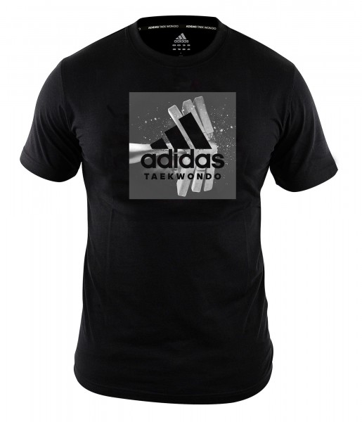 adidas Community line T-Shirt Taekwondo &quot;Crash&quot; black, ADITGT02