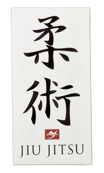 Leinwanddruck Ju-Jutsu Kanji, 80x40 cm