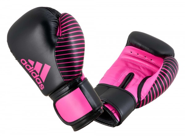 adidas Kickboxing Wettkampfhandschuh black/pink, adiKBWKF200